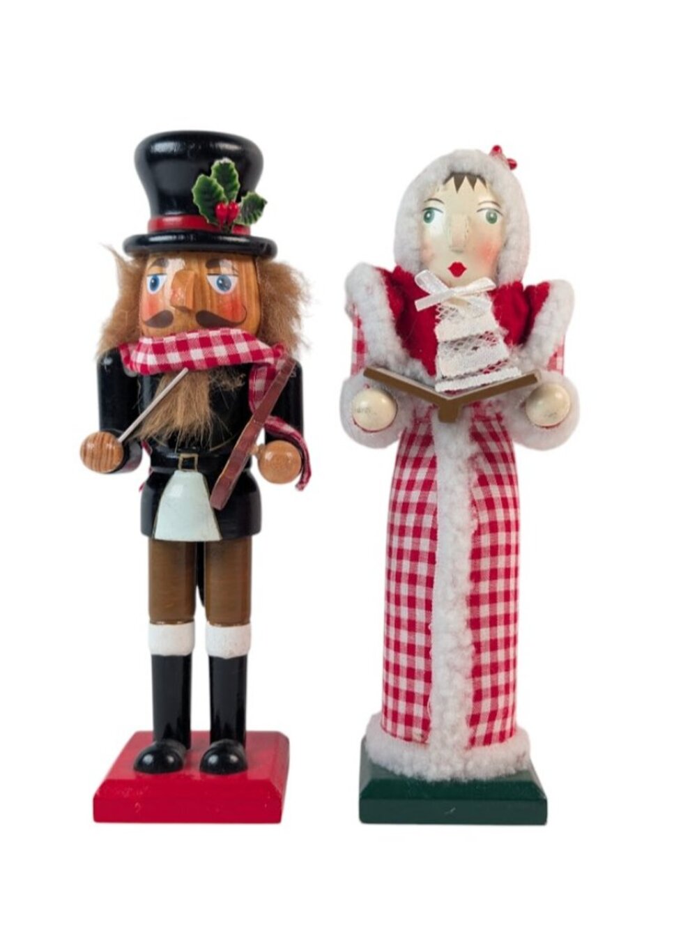 Christmas Caroler Nutcracker Set Holiday Wondershop 8" Tall 2018